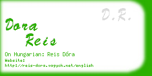 dora reis business card